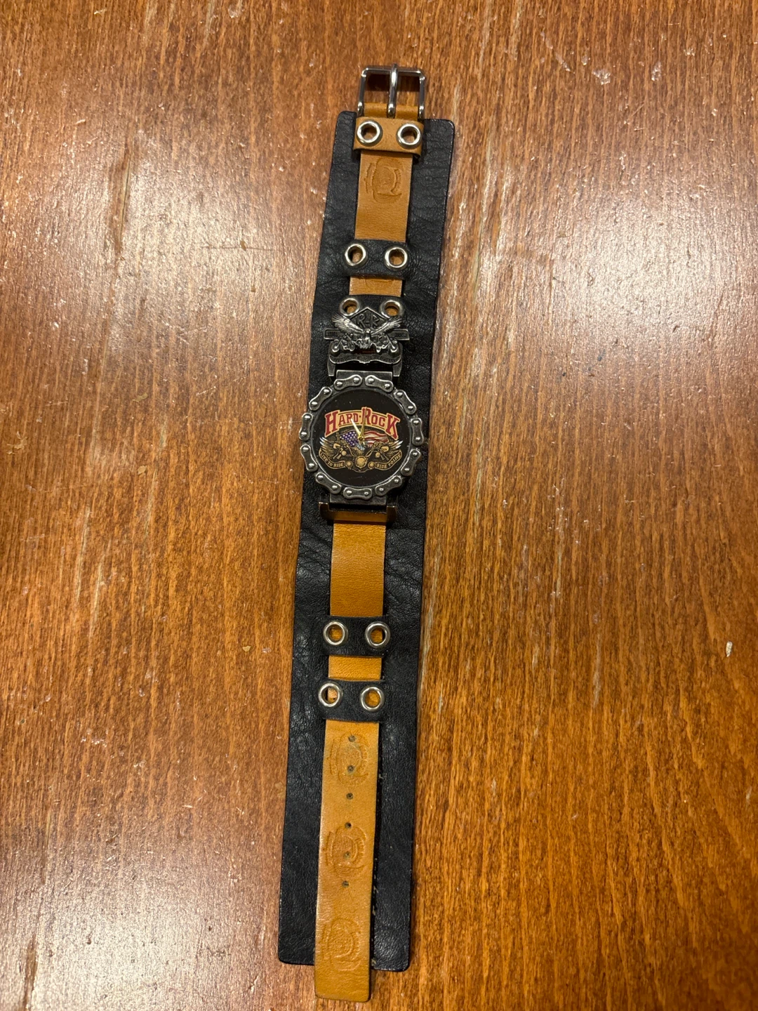 Hard Rock Cafe leather watch
