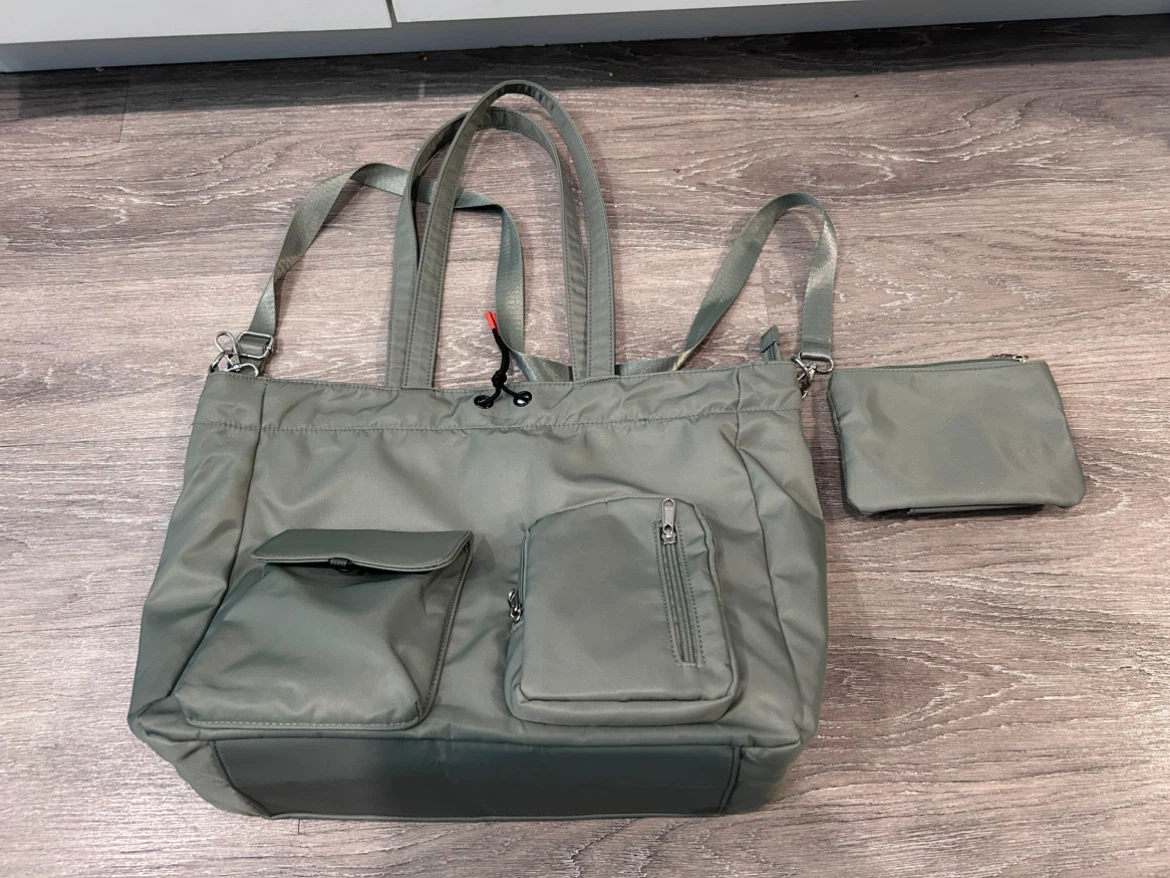 Grey Utility Tote Bag - photo 4