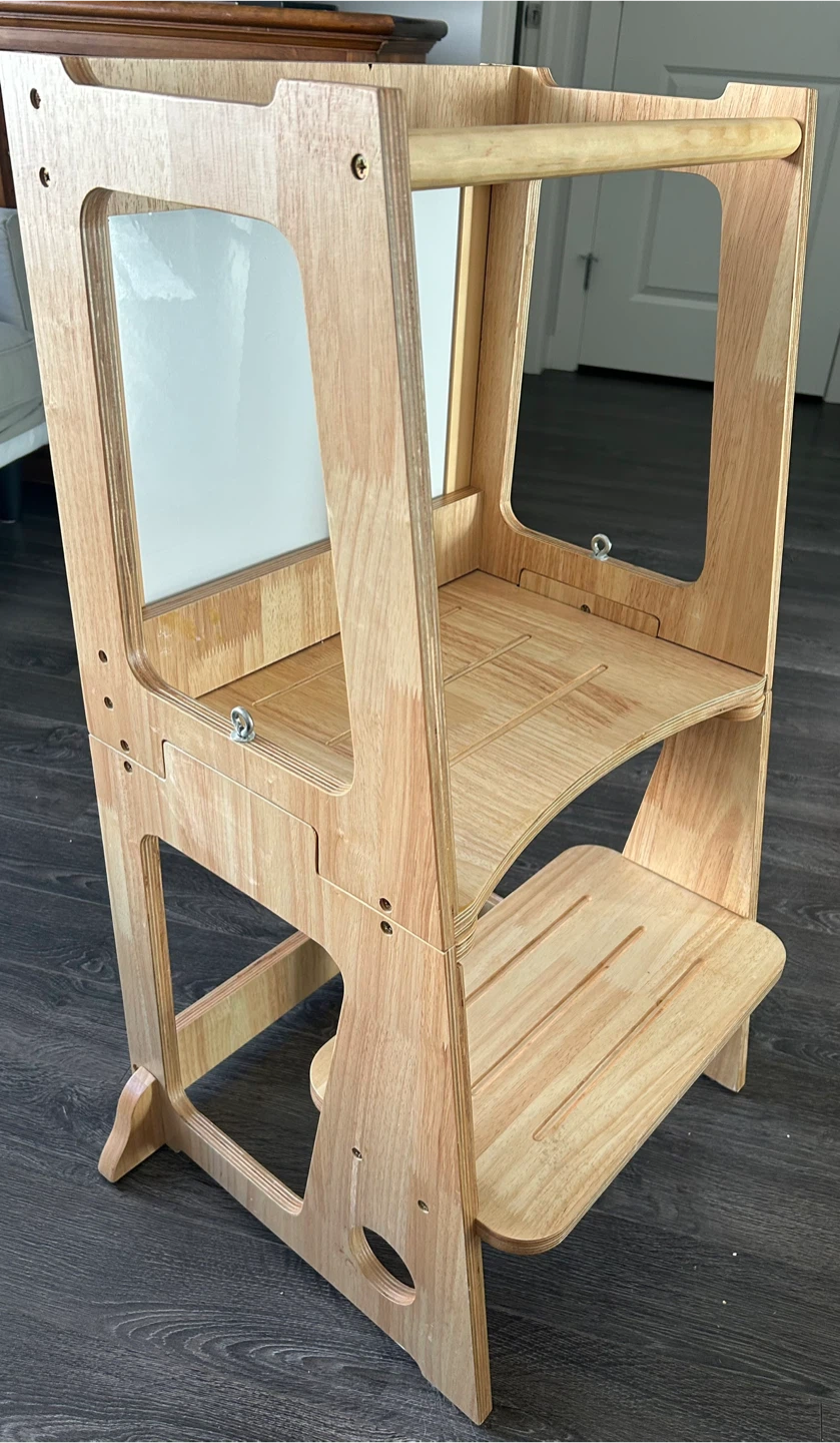 Wooden Kids Learning Tower Step Stool - photo 2