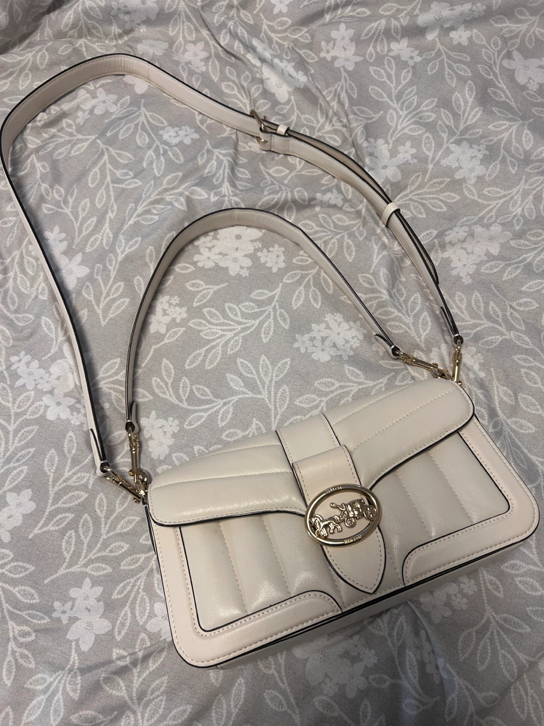 Coach Quilted Shoulder Bag