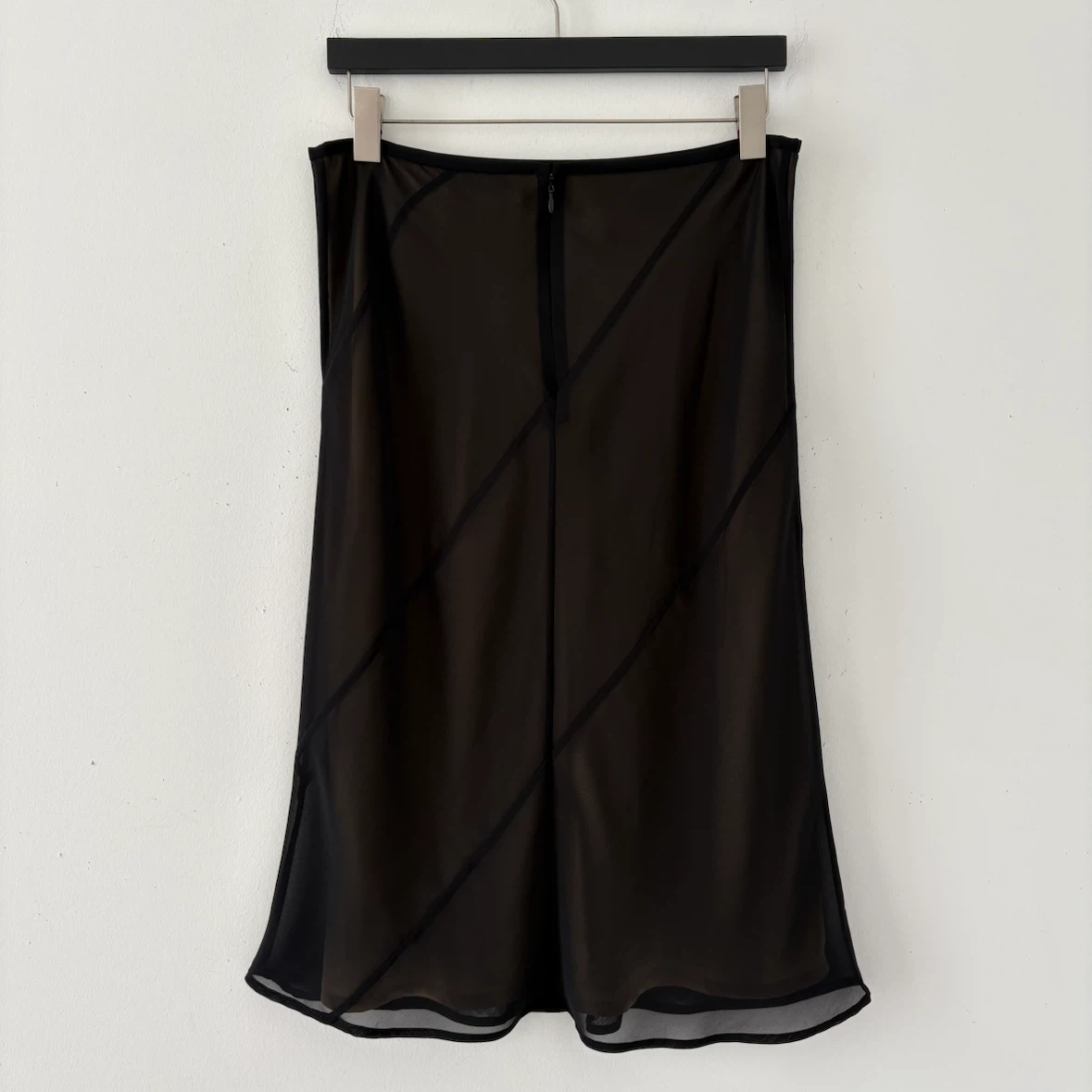 Y2K Mexx Bias Sheer Gemmed Skirt - photo 2