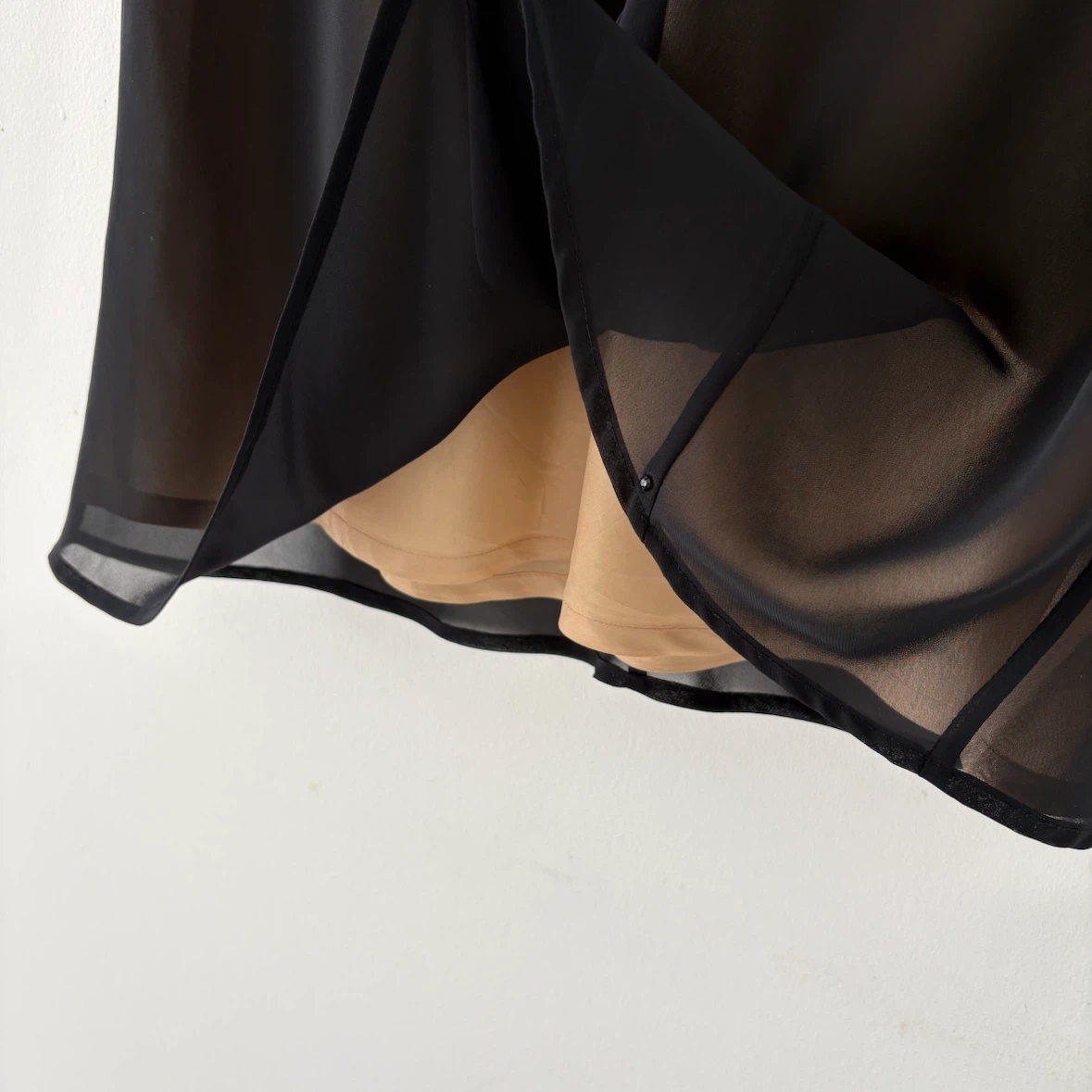 Y2K Mexx Bias Sheer Gemmed Skirt - photo 5