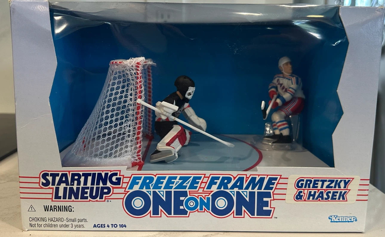 Starting Lineup Freeze Frame One-on-One Gretzky & Hasek