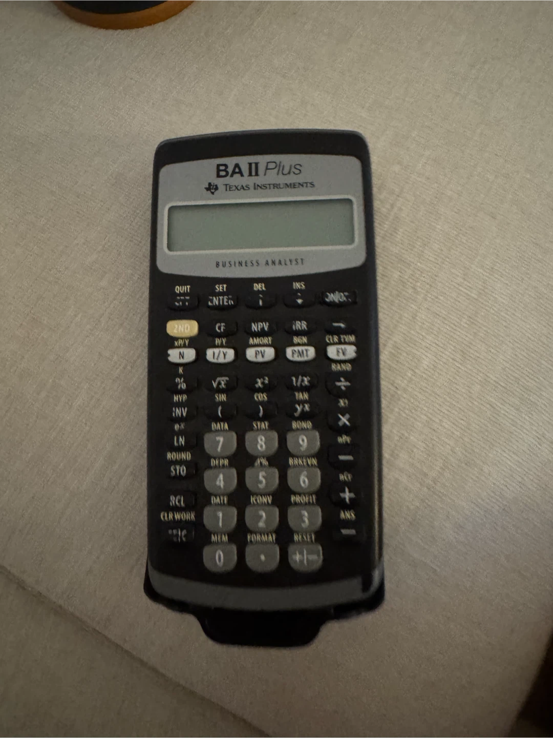 Texas Instruments BA II Plus Financial Calculator