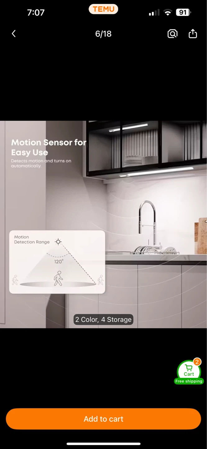 Rechargeable Motion Sensor Light - photo 5