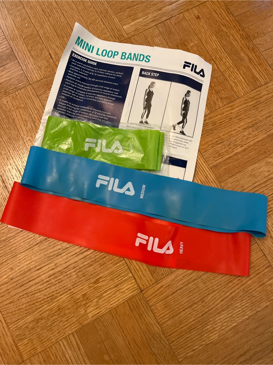 Fila Mini Loop Exercise Bands