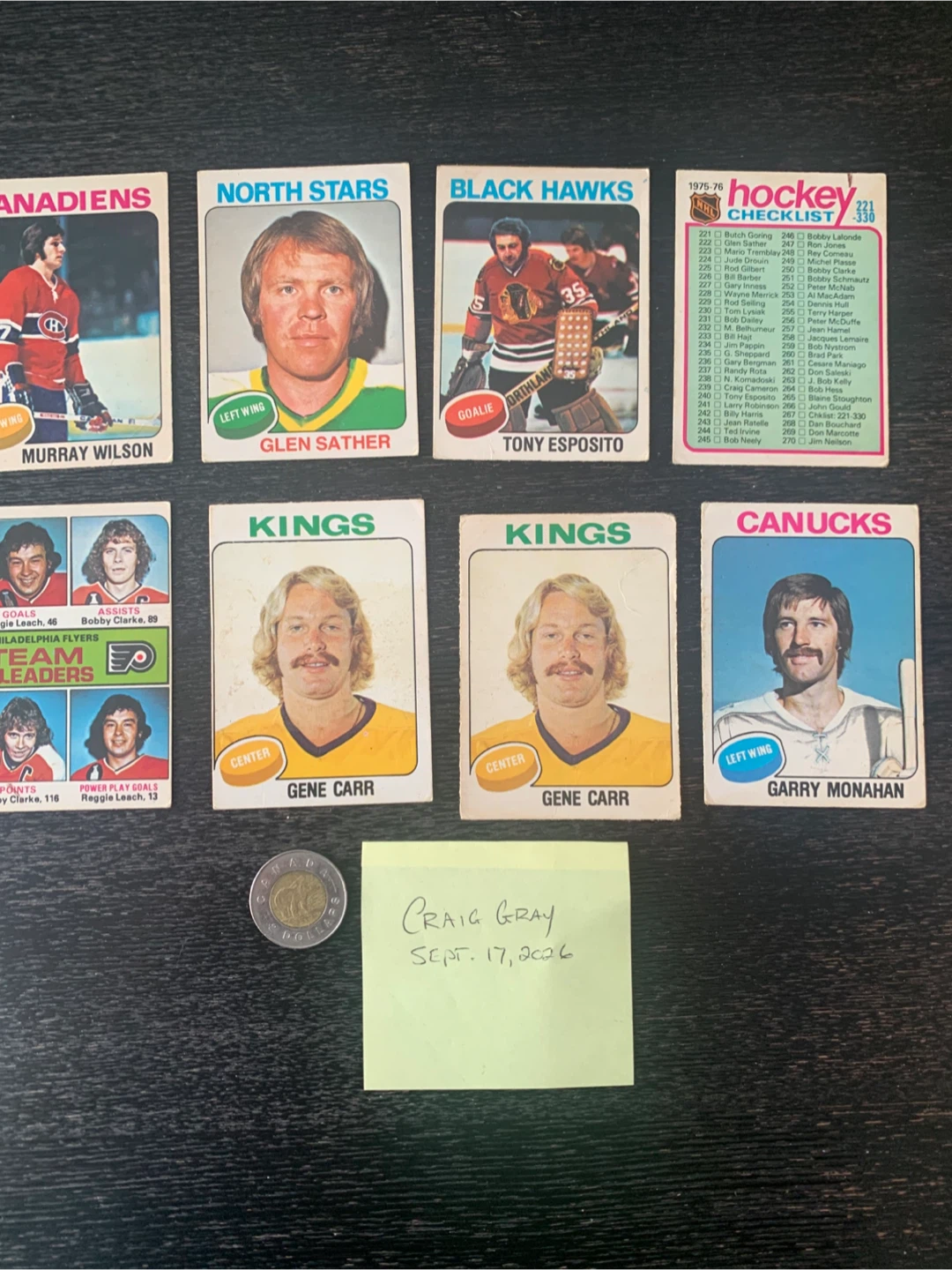 1975 - 76 O -PEE-CHEE HOCKEY CARDS - photo 2