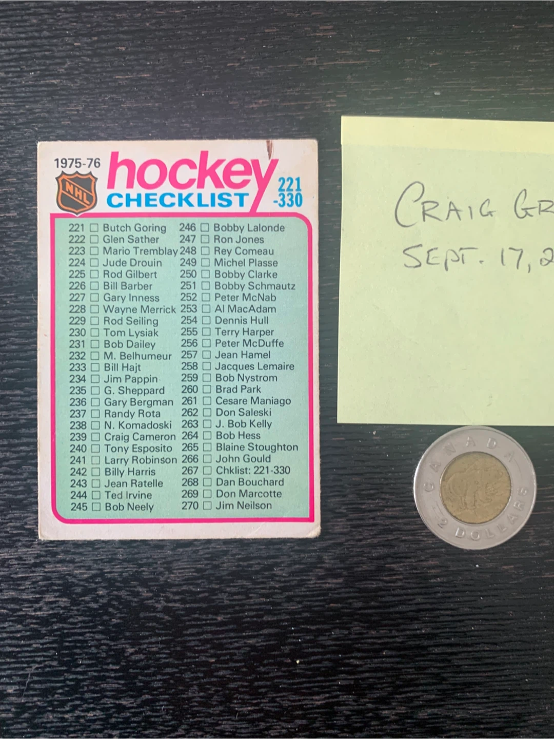 1975 - 76 O -PEE-CHEE HOCKEY CARDS - photo 3