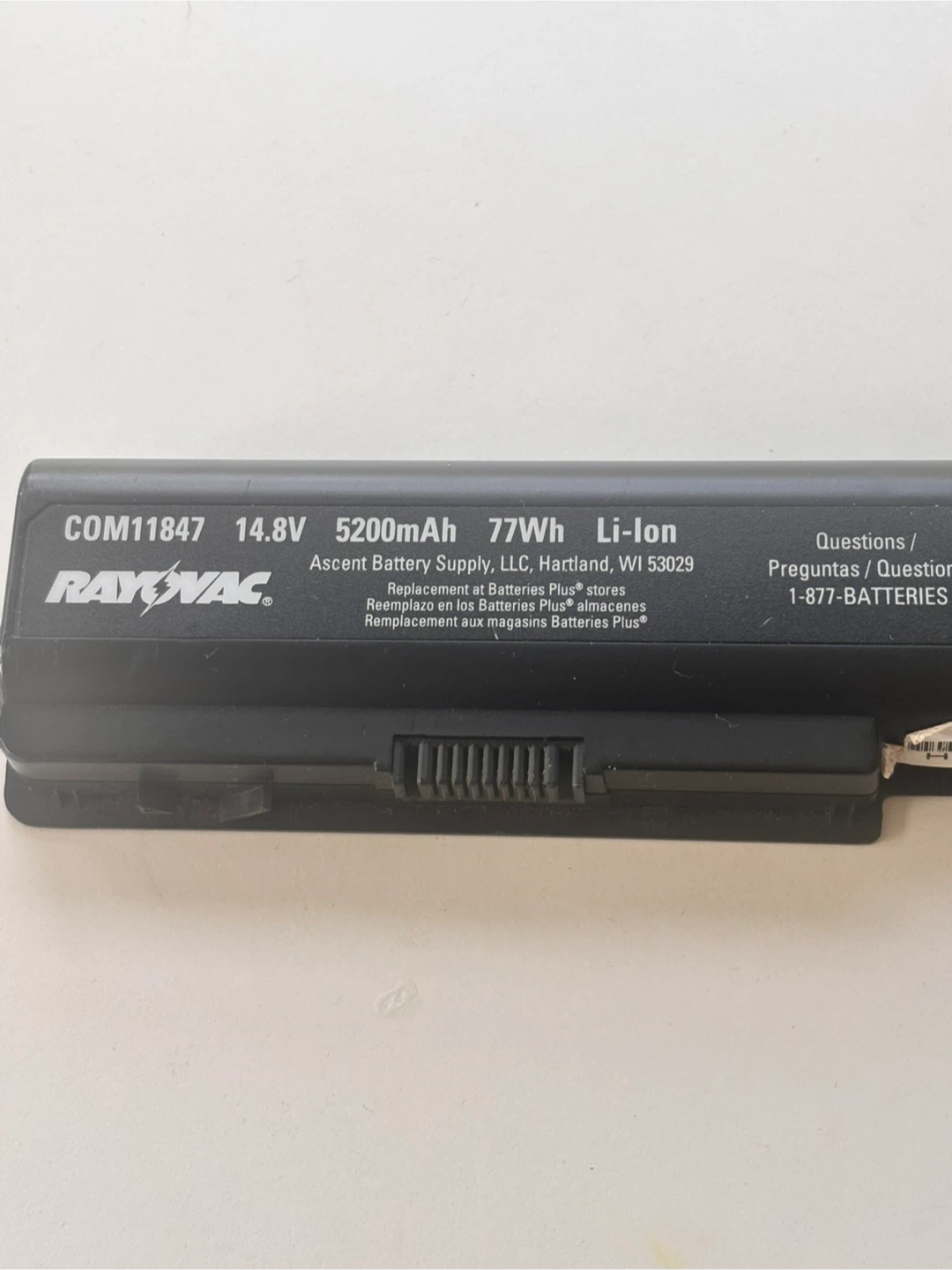 Rayovac Laptop Battery COM11847 - photo 2