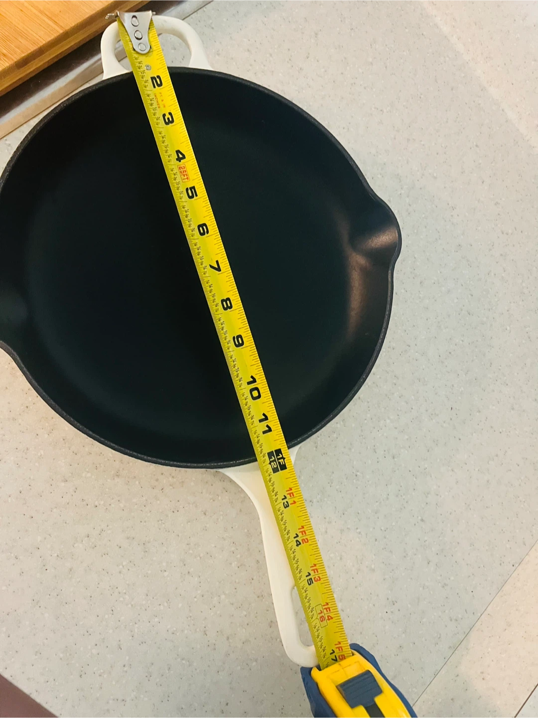 Chuck Hughes Enamelled Cast Iron Skillet - photo 4