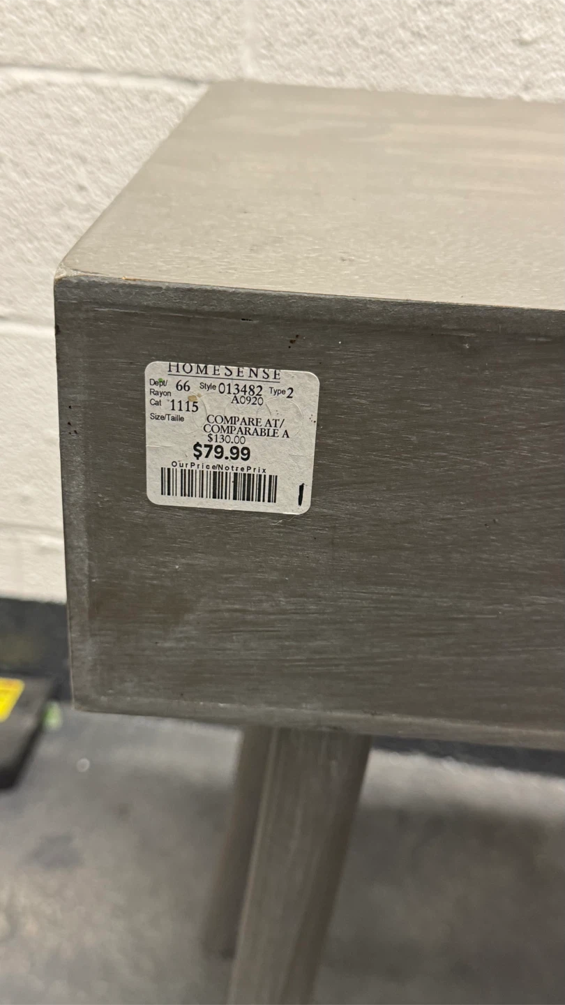 Set of Two Grey Charging Nightstands - photo 4