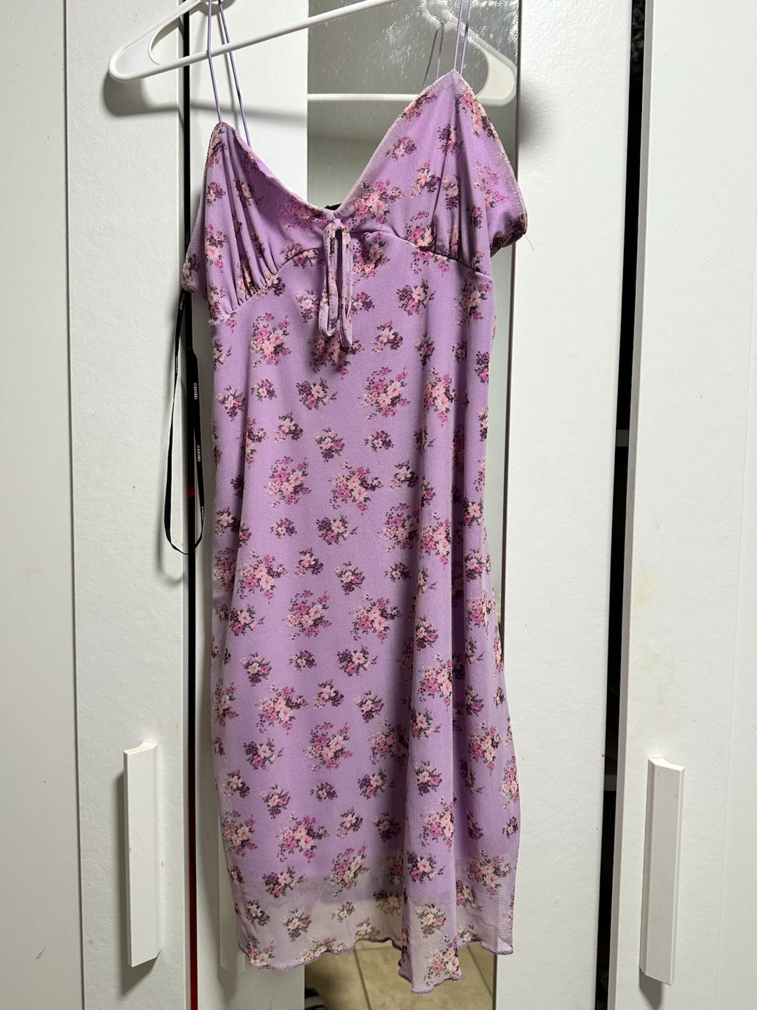 Forever 21 Floral Mesh Mini Dress - photo 2