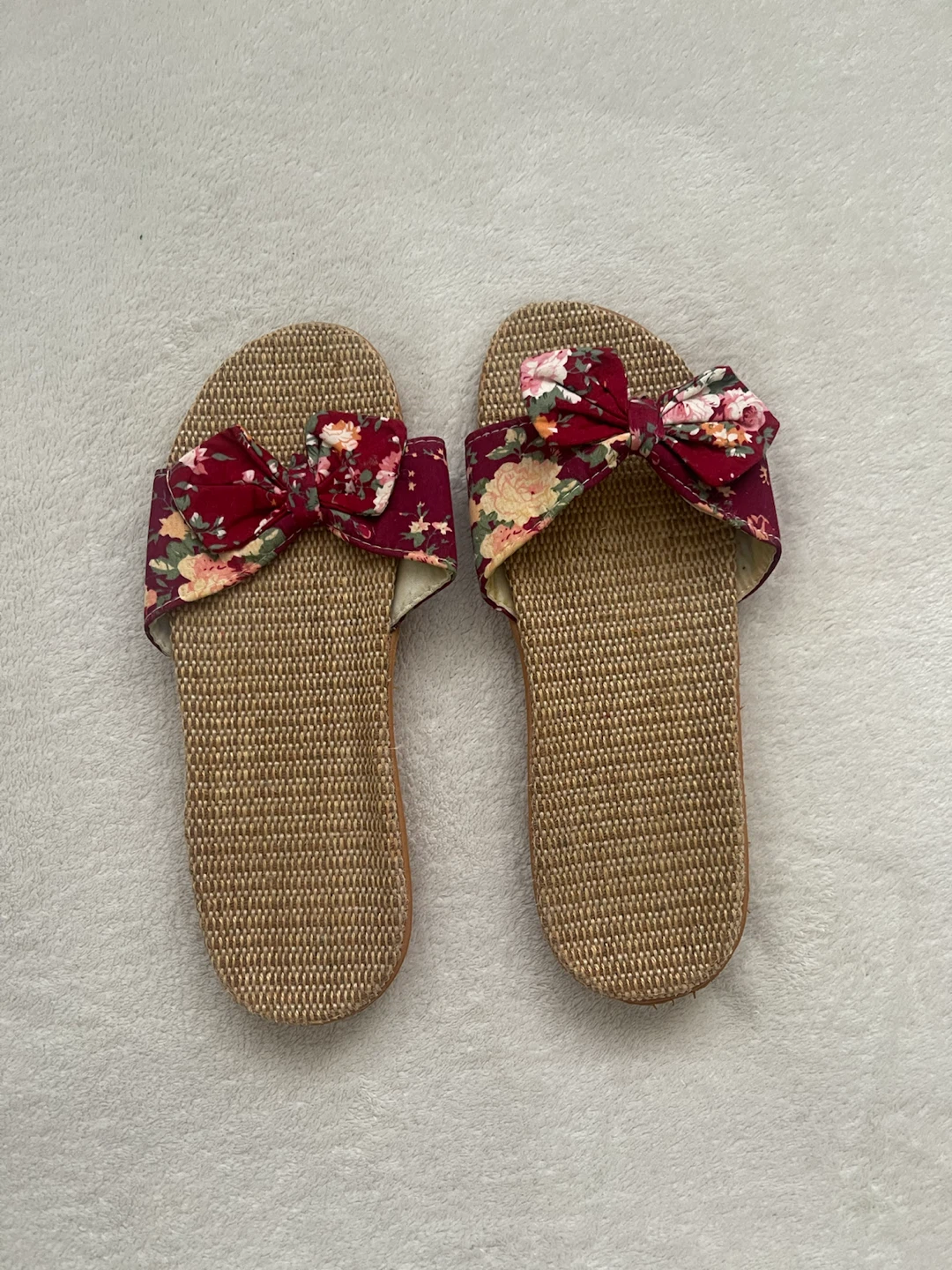floral bow slides