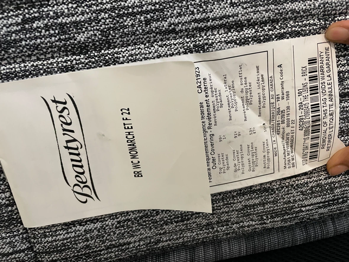 Beautyrest Monarch King Size Mattress - photo 3