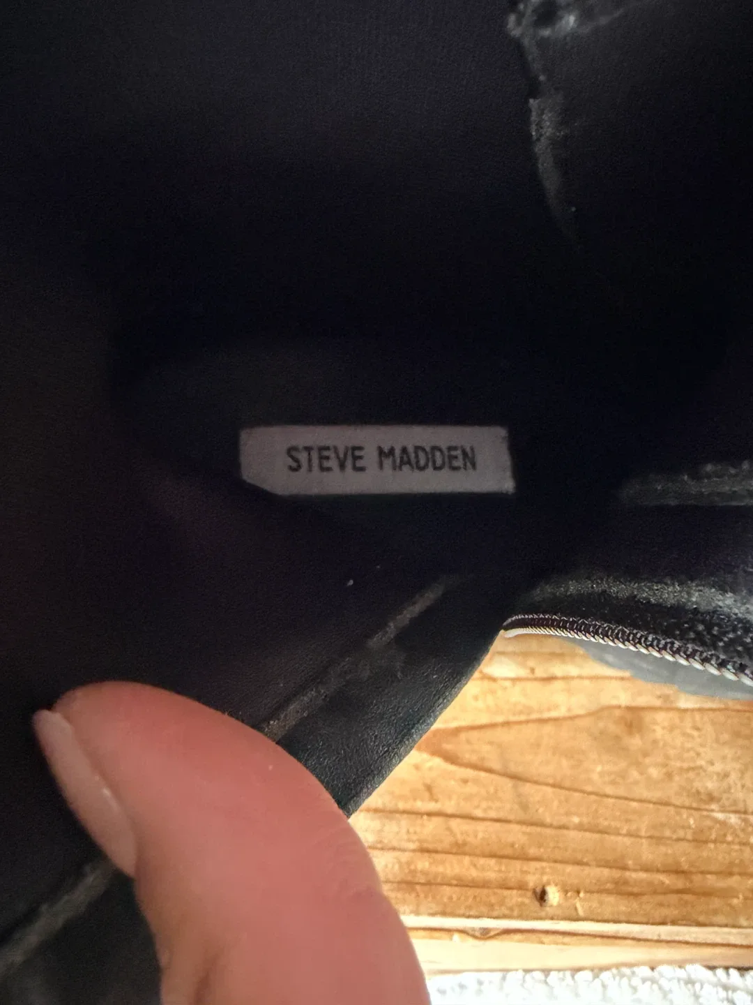 Steve Madden Black Platform Boots - photo 4