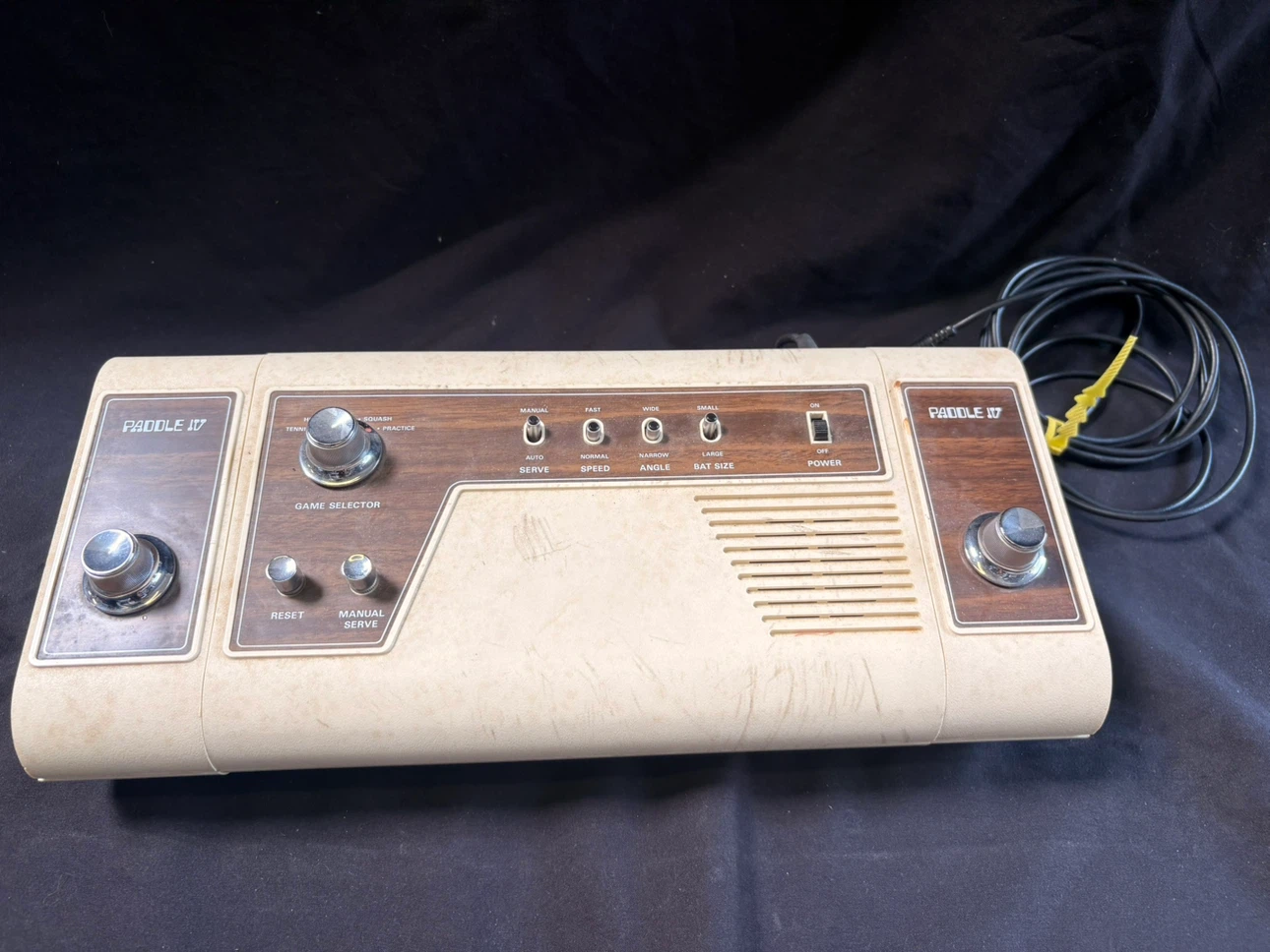 Vintage Paddle IV TV Game Console