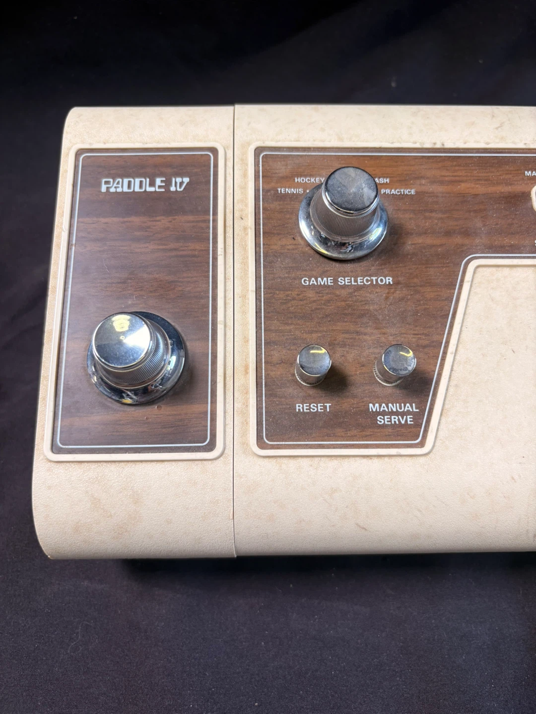 Vintage Paddle IV TV Game Console - photo 3