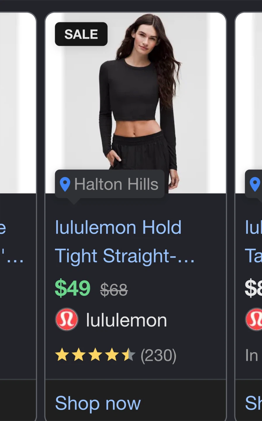 Lululemon Hold Tight Straight-Hem Cropped Long-Sleeve Shirt - photo 3
