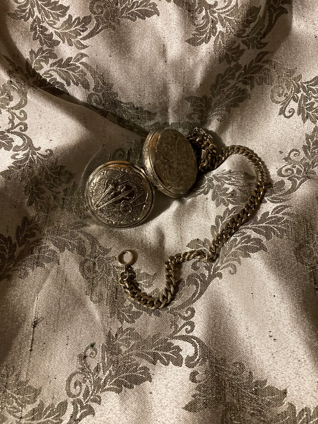 Pocket Watch With Chain