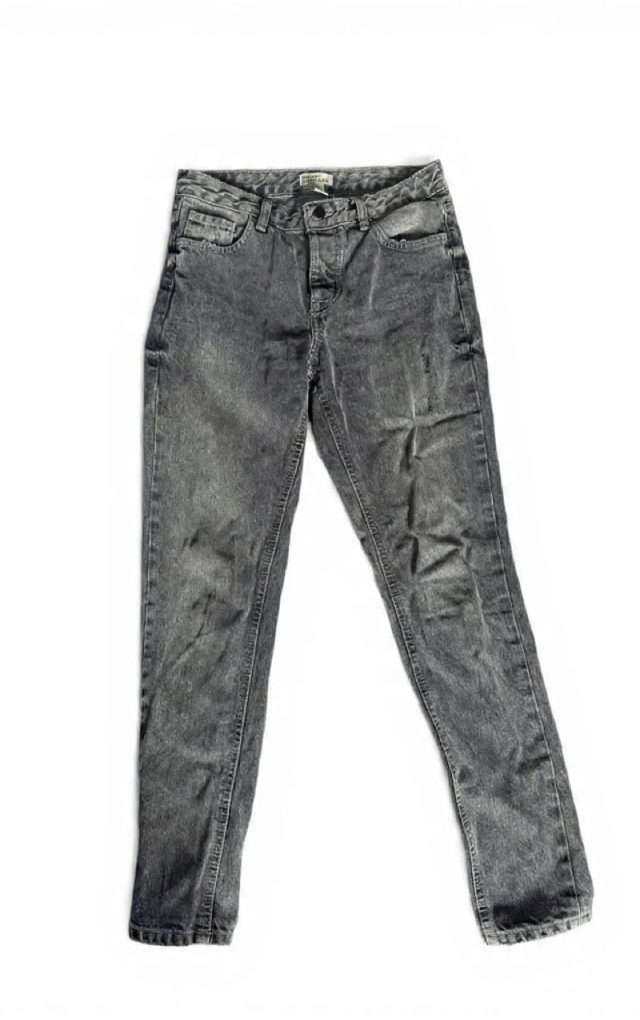 Gray Denim Jeans - photo 2