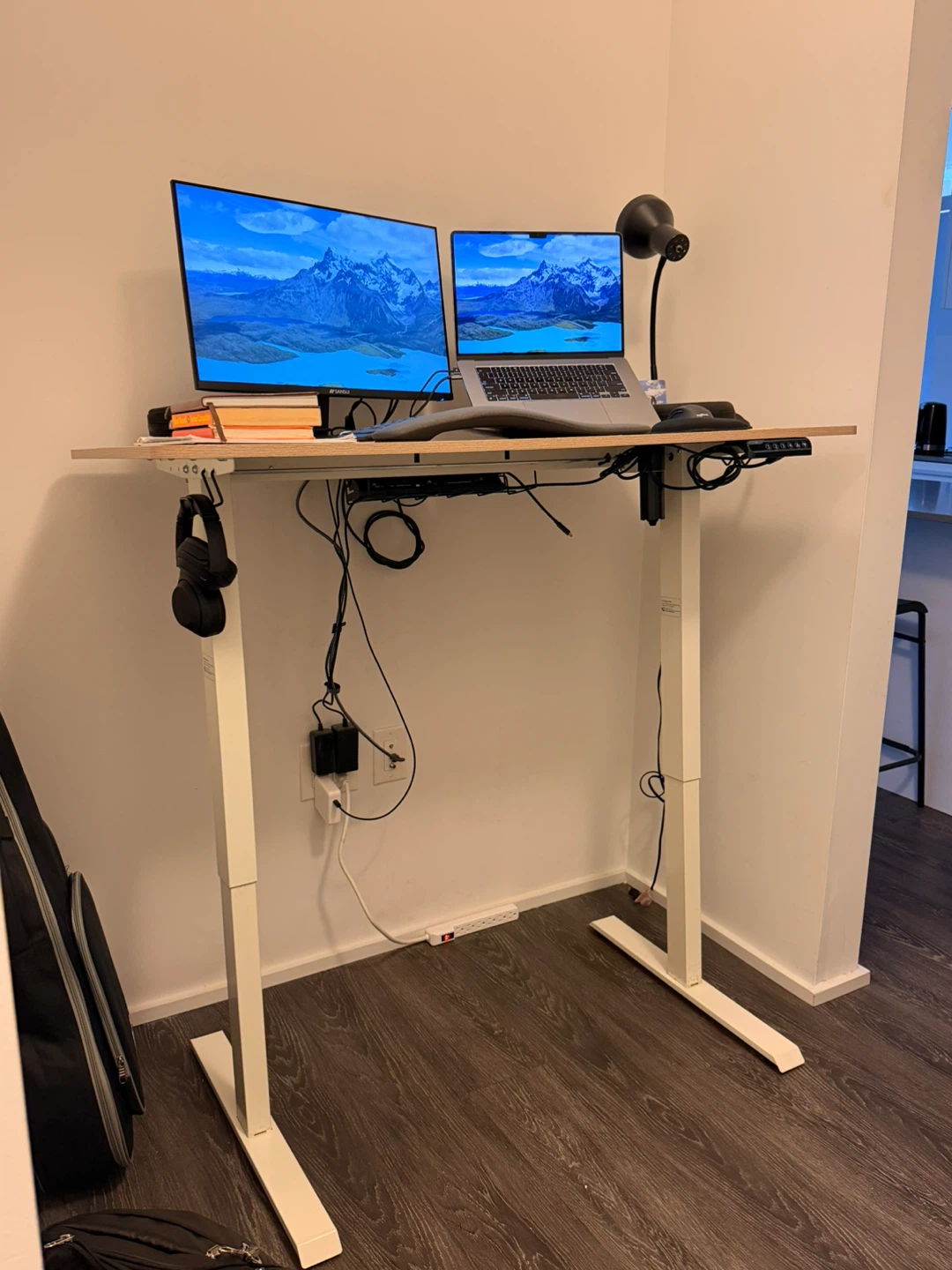 Electric Standing Desk (Maple) - photo 5