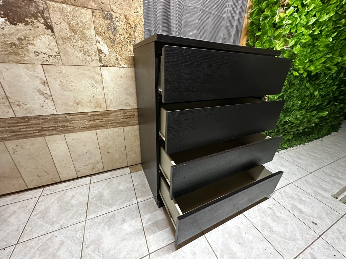 Black IKEA’s 4-Drawer Dresser - photo 2