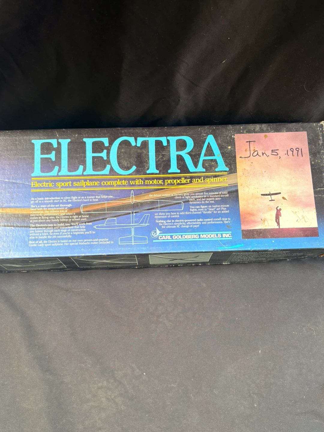 Carl Goldberg Models Electra Sailplane Kit - photo 2