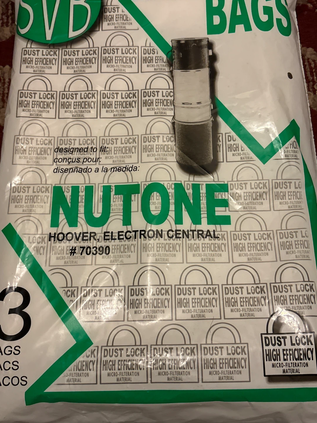 NuTone Central Vacuum Bags #70390