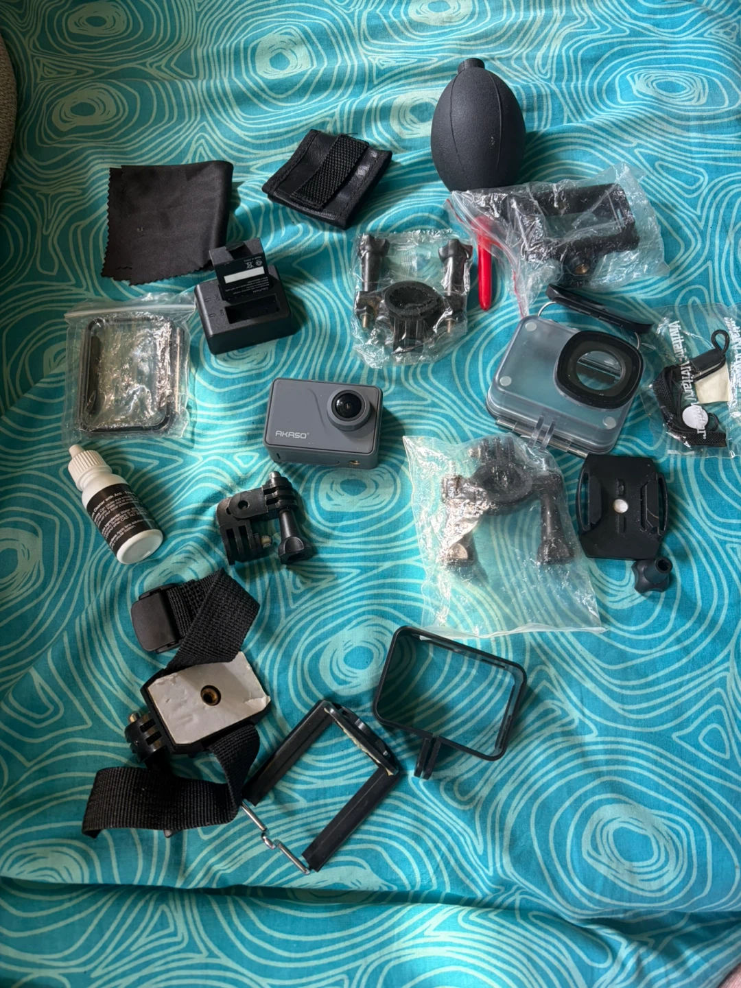 AKASO Action Camera with Accessories