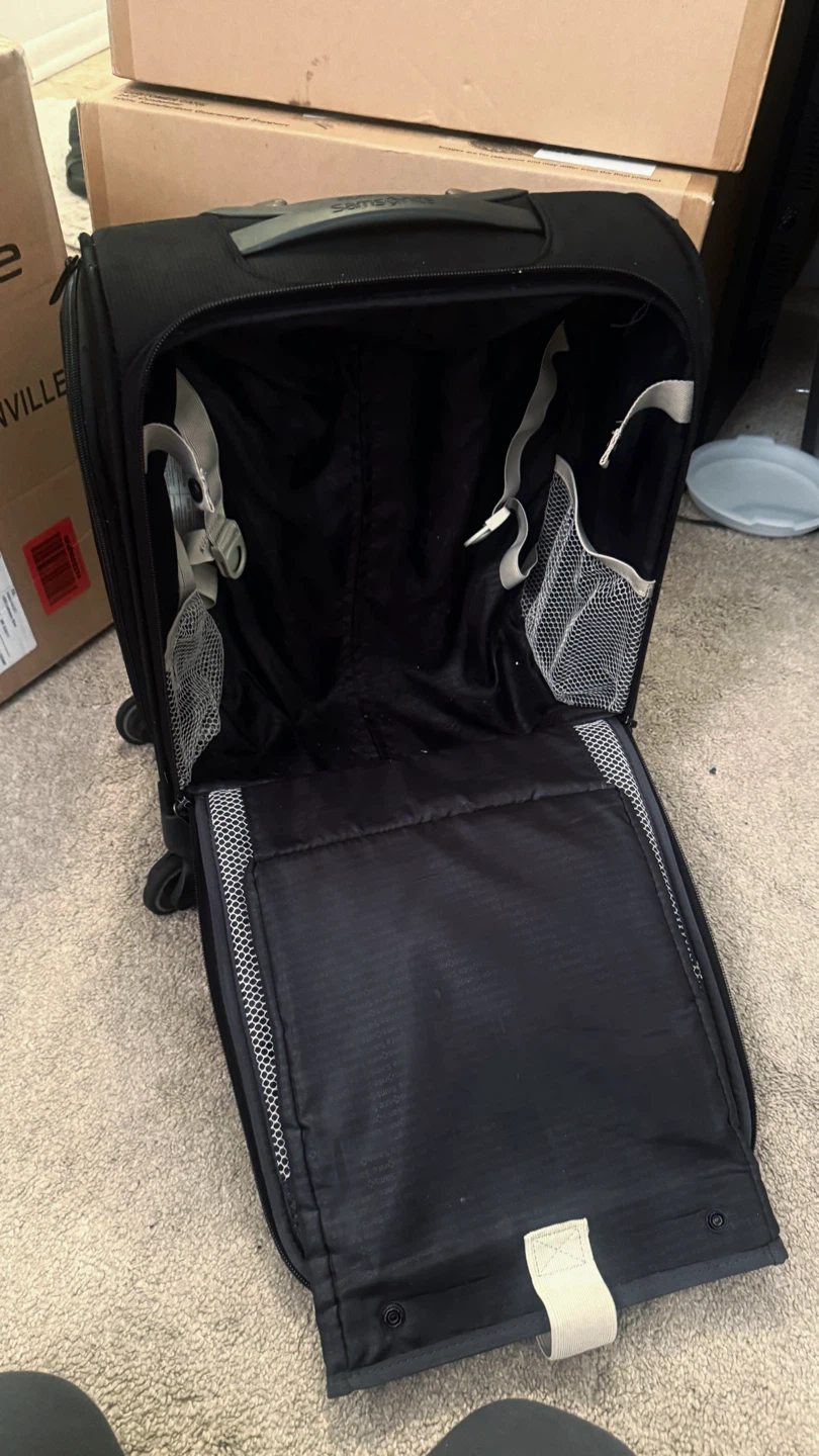 Carry-On Luggage travel bag suitcase wheelers - photo 3
