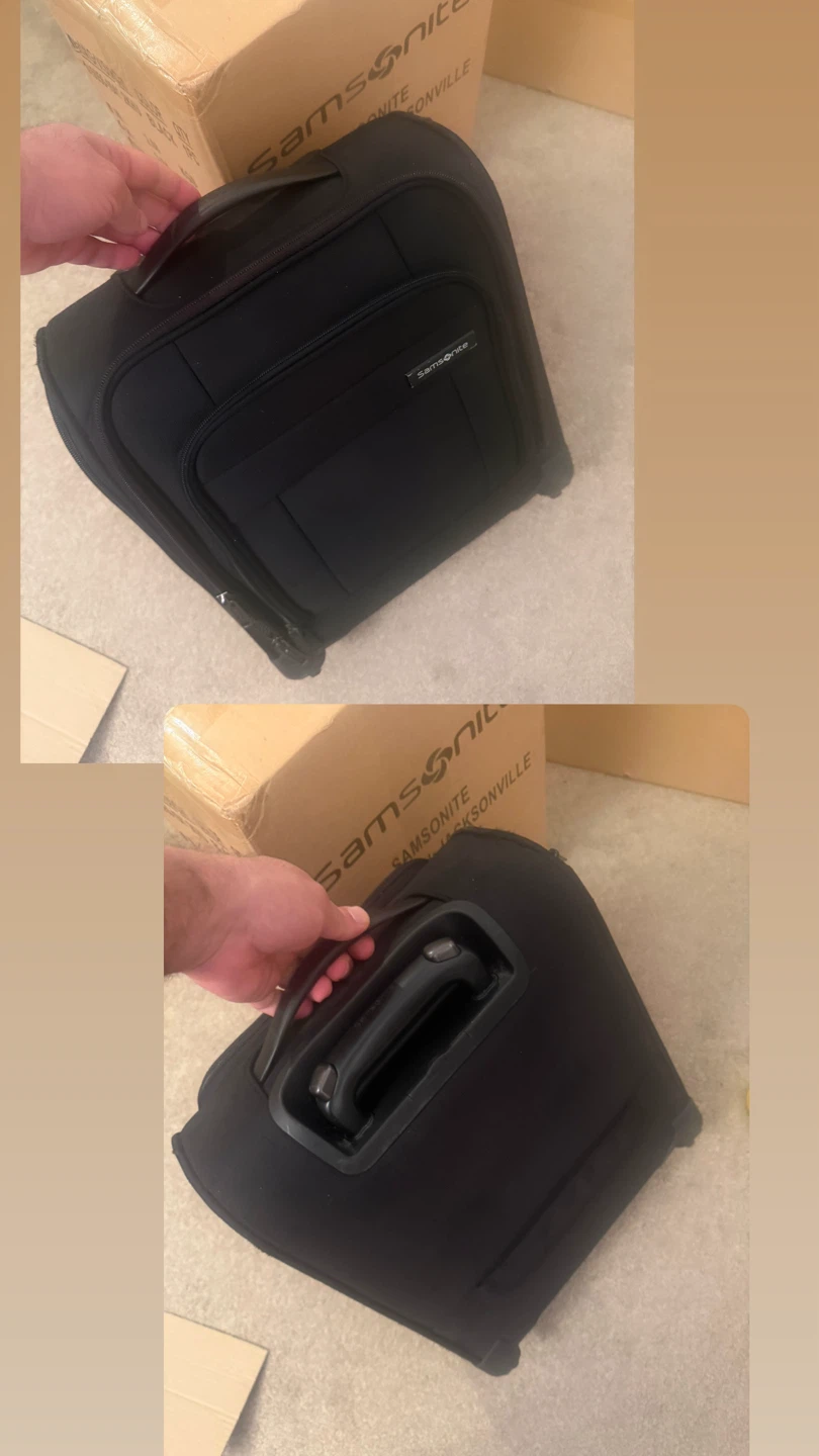Carry-On Luggage travel bag suitcase wheelers - photo 4