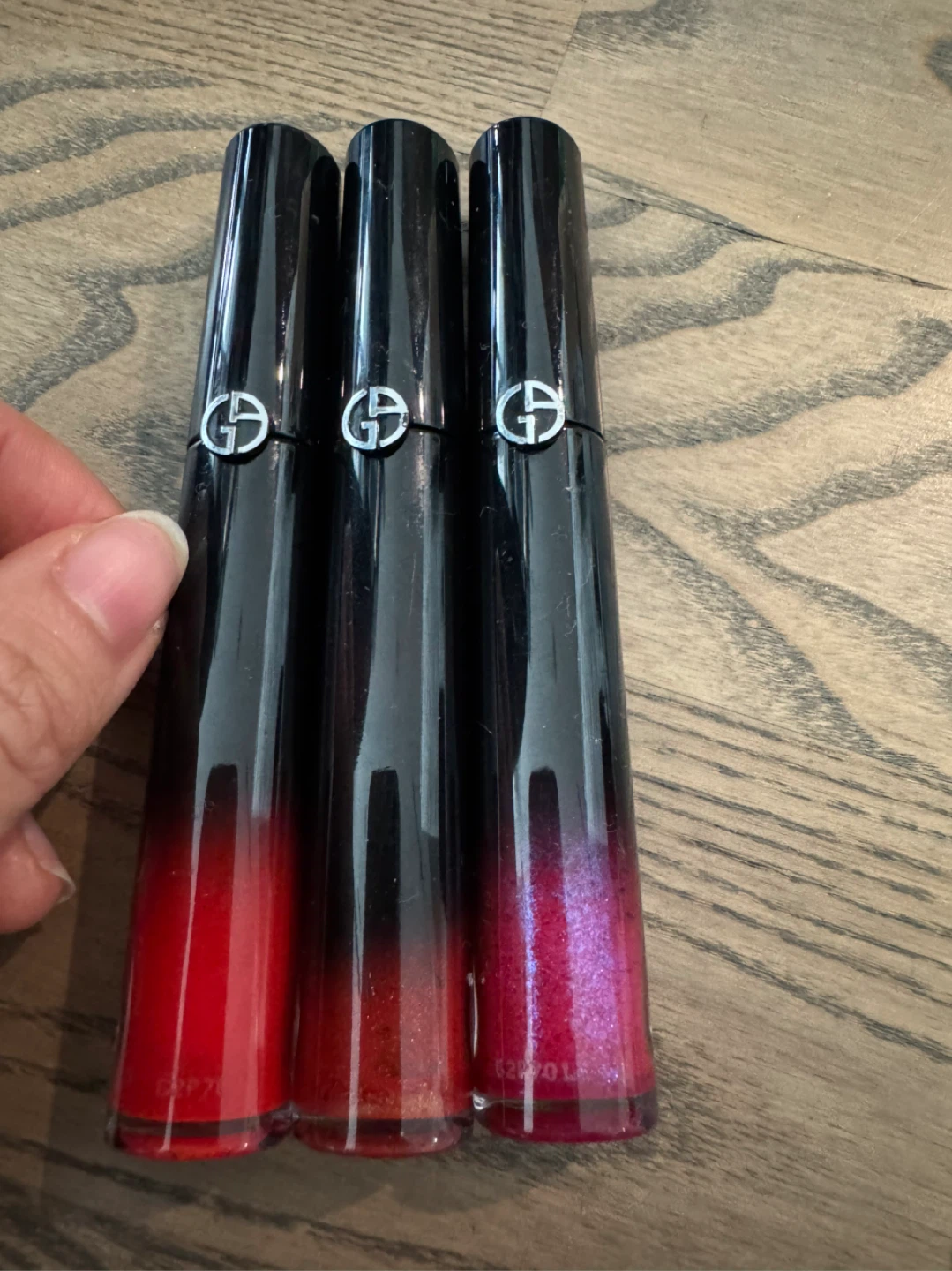 Bundle of Giorgio Armani shining Lip Glosses