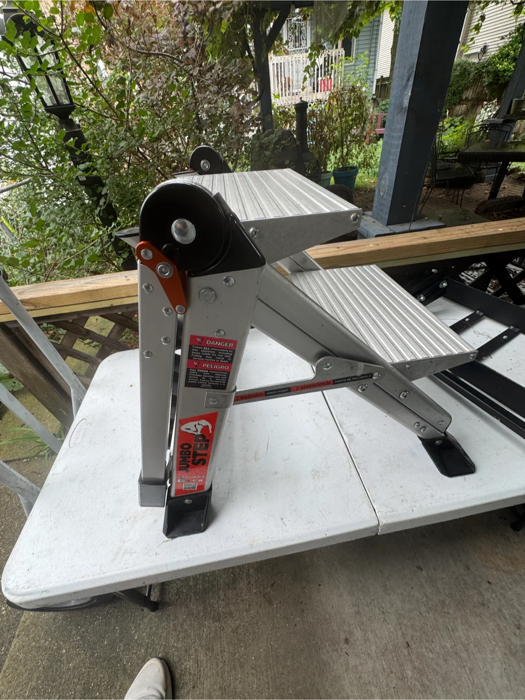 Little Giant Jumbo Step 2-Step Ladder