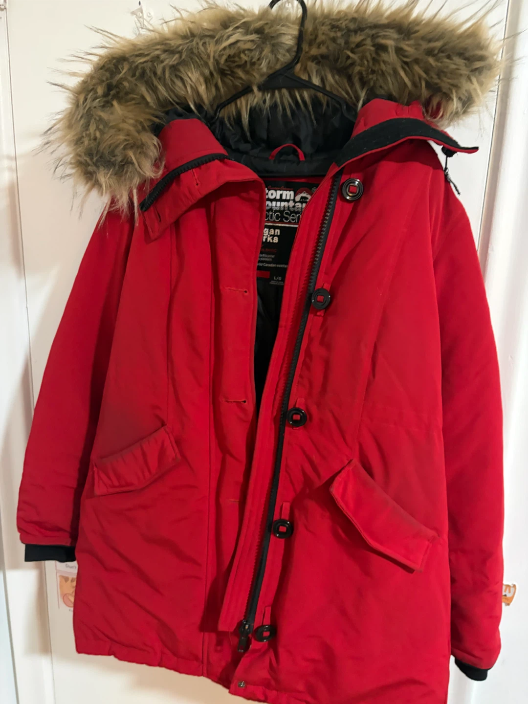 Storm Mountain Logan Arctic Series Parka Red