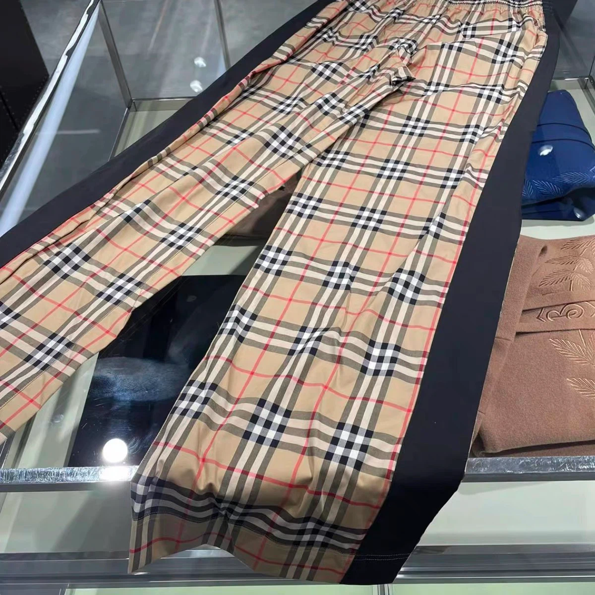 Authentic Burberry Checkered Joggers