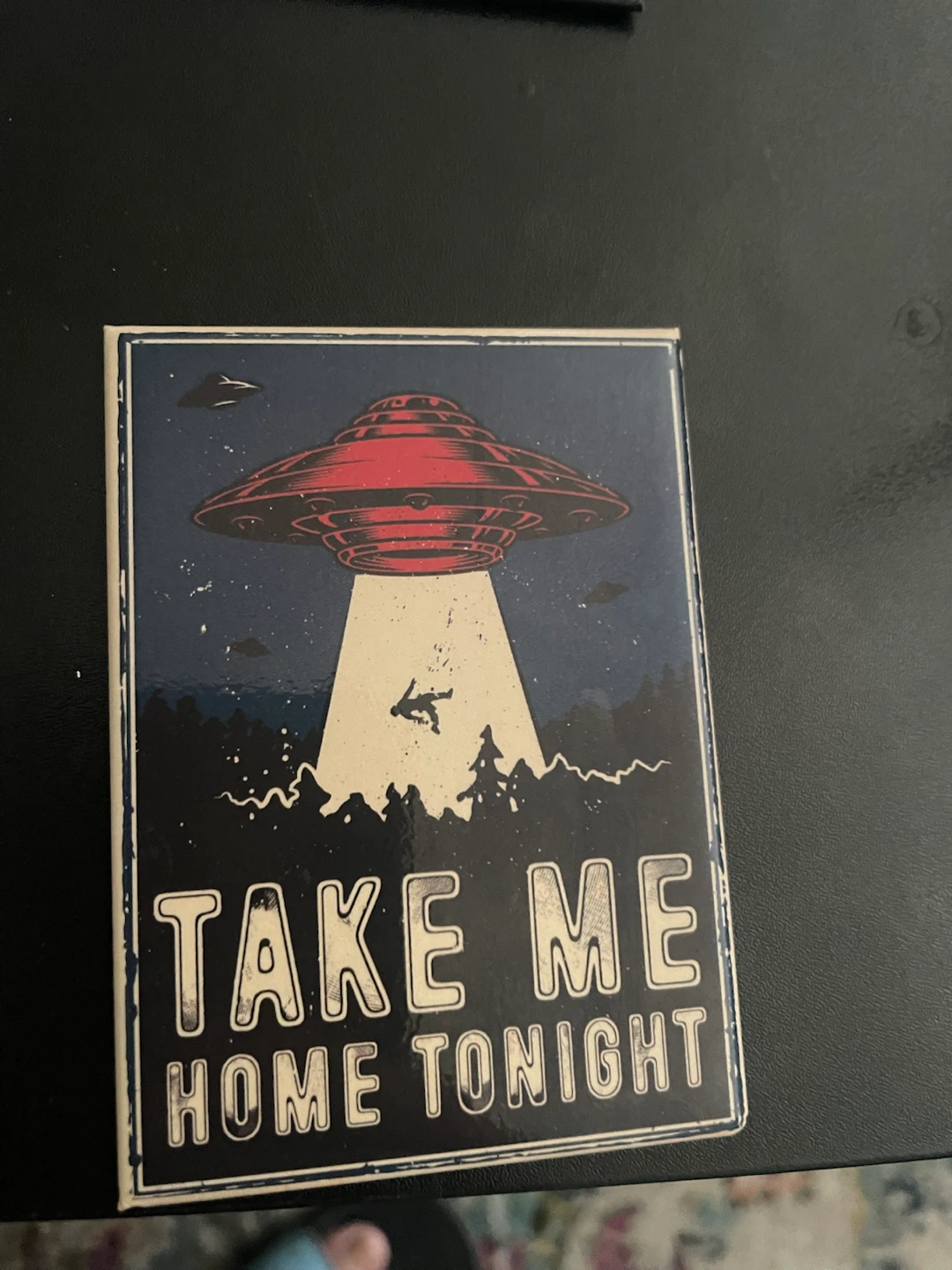 UFO Take Me Home Tonight Magnet