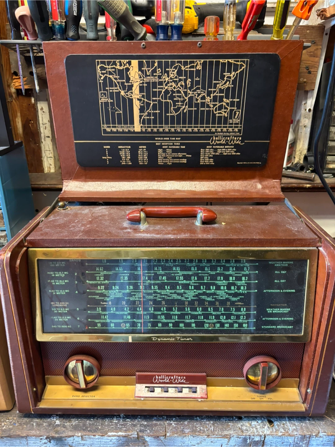 Vintage Hallicrafters World-Wide Radio - photo 3