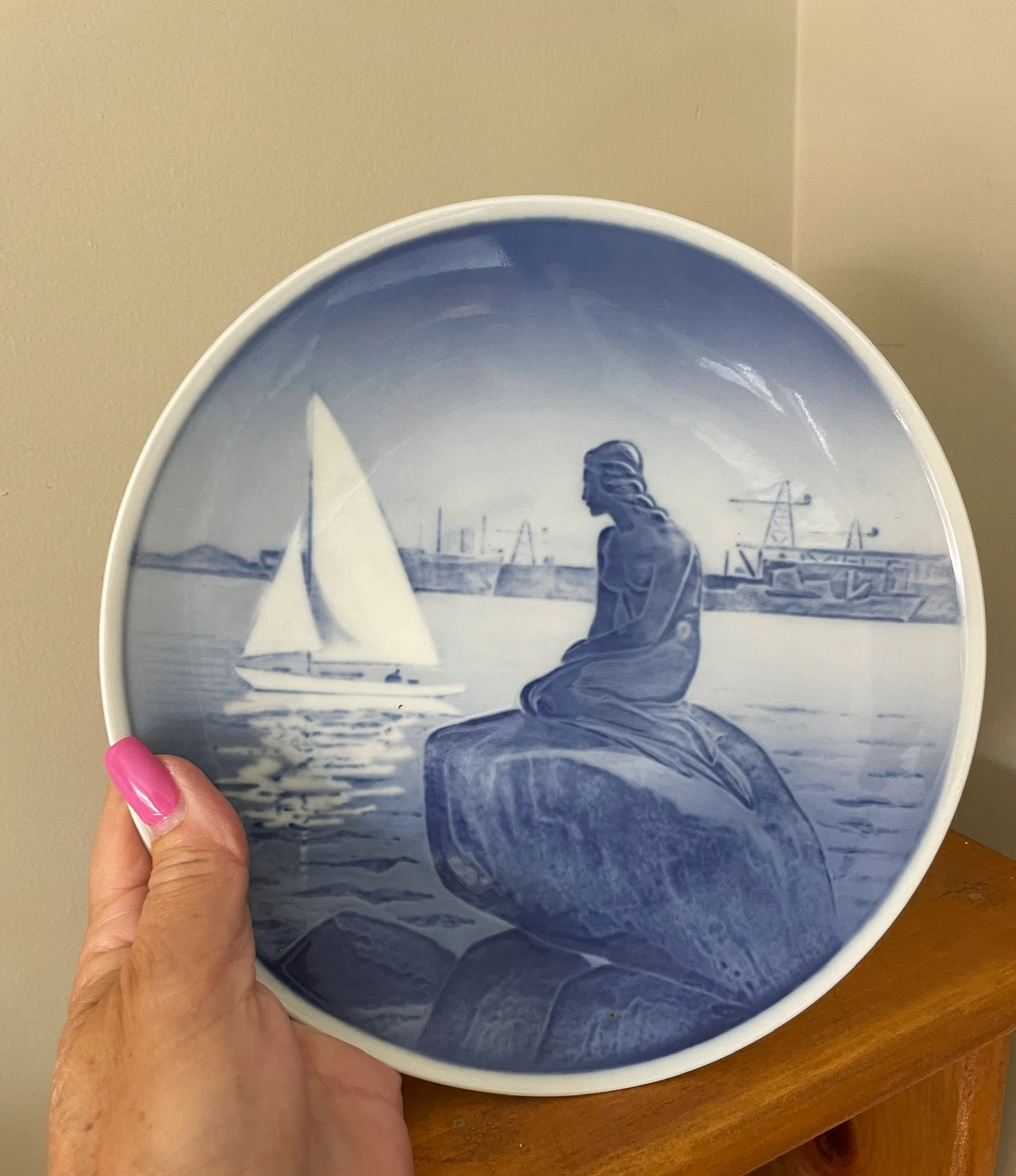 Royal Copenhagen Plate and B&G Porcelain Items