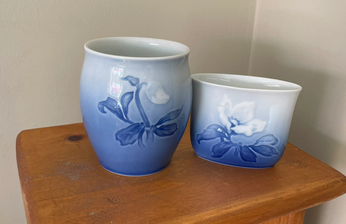 Royal Copenhagen Plate and B&G Porcelain Items - photo 2