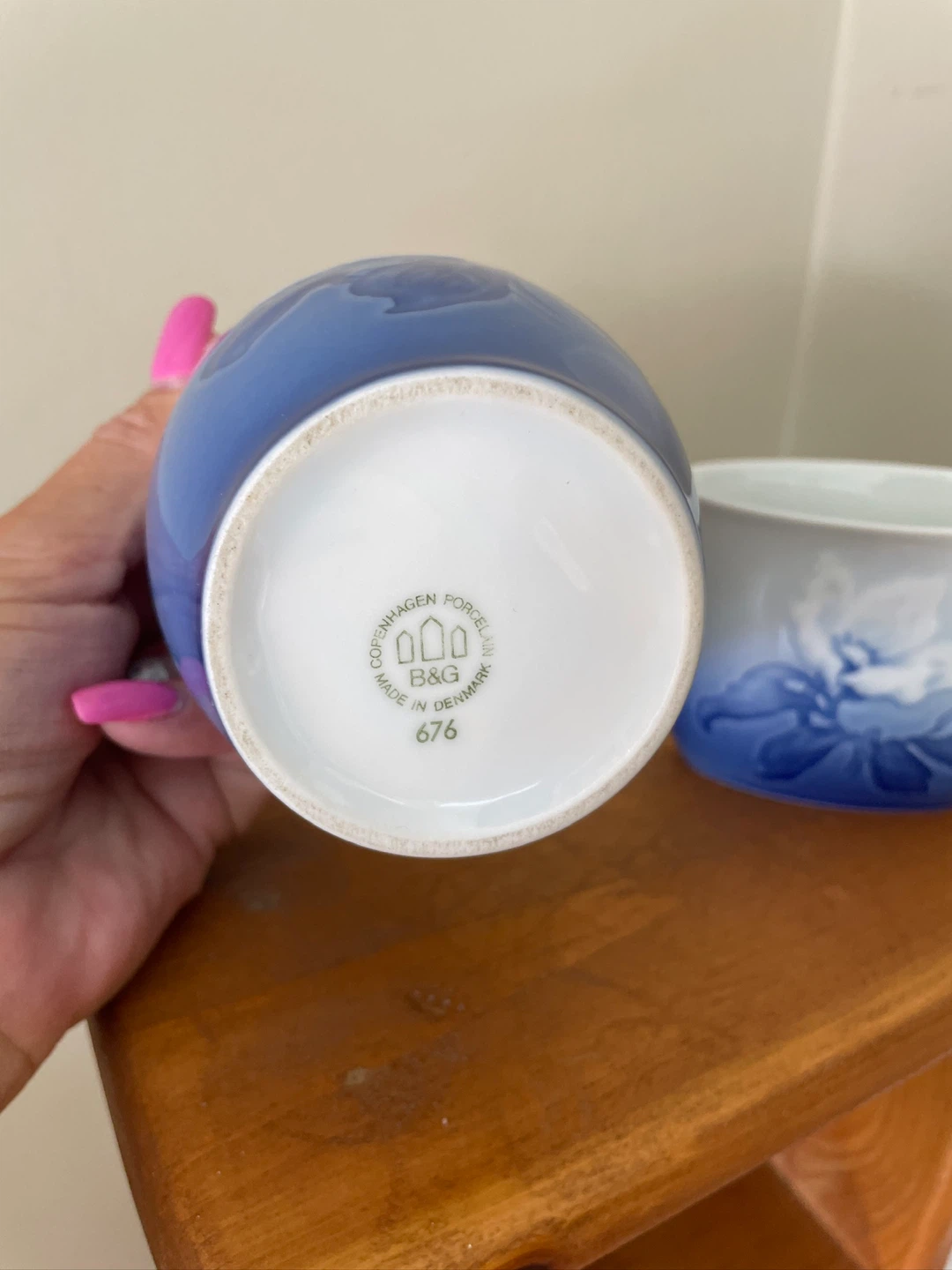 Royal Copenhagen Plate and B&G Porcelain Items - photo 4