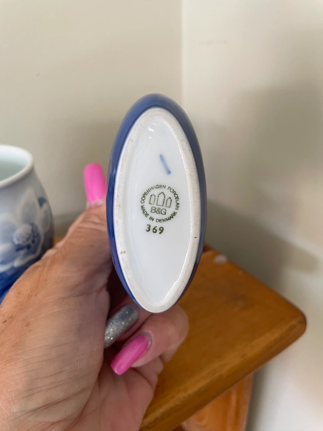 Royal Copenhagen Plate and B&G Porcelain Items - photo 5