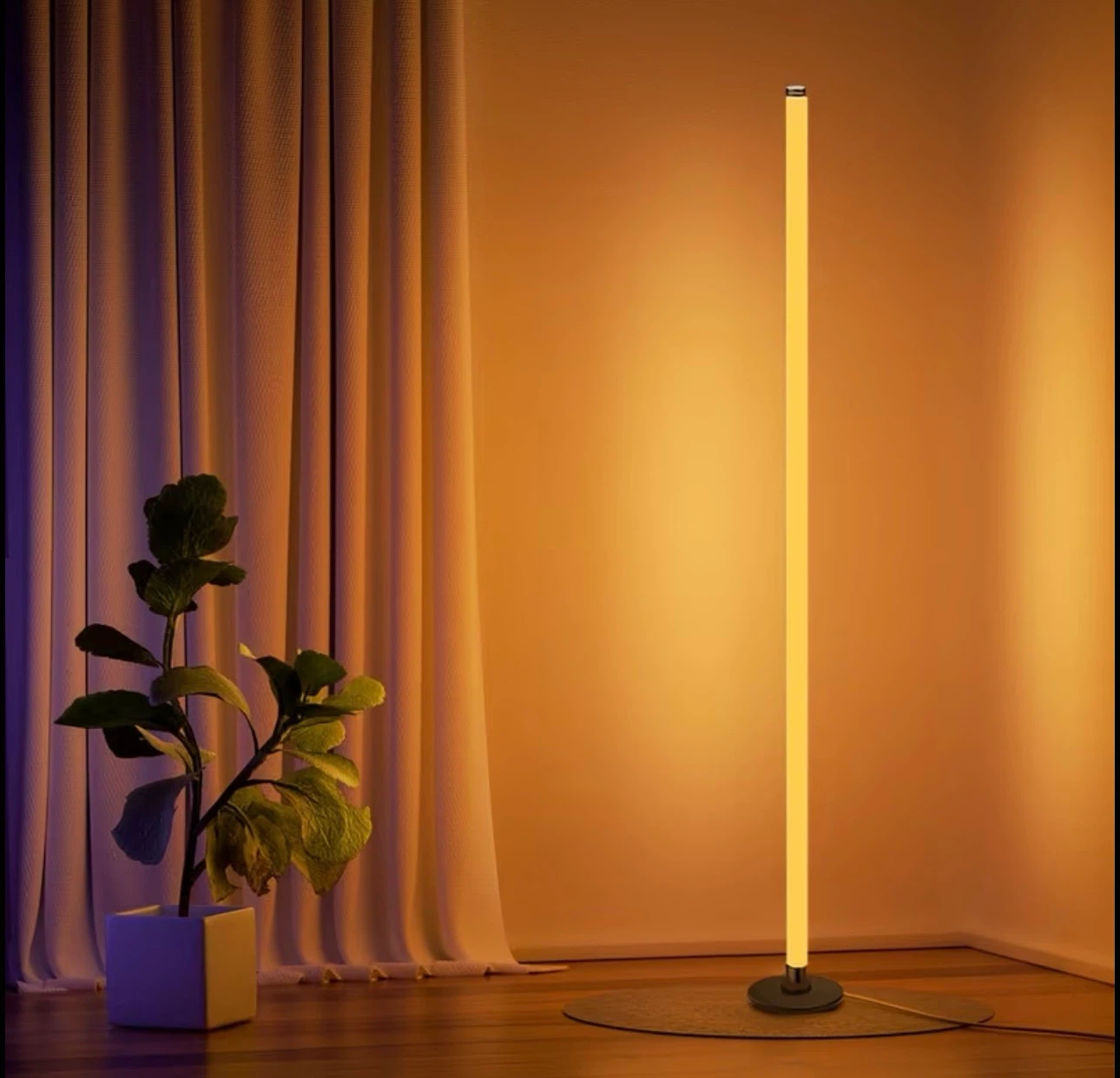 2 RGB LED Corner Floor Lamp (BRAND NEW IN BOX) - photo 3
