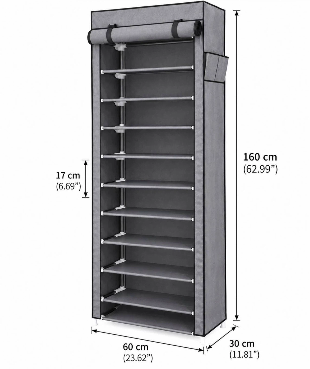 10 layer Shoe Rack Organizer (BRAND NEW IN BOX) - photo 3