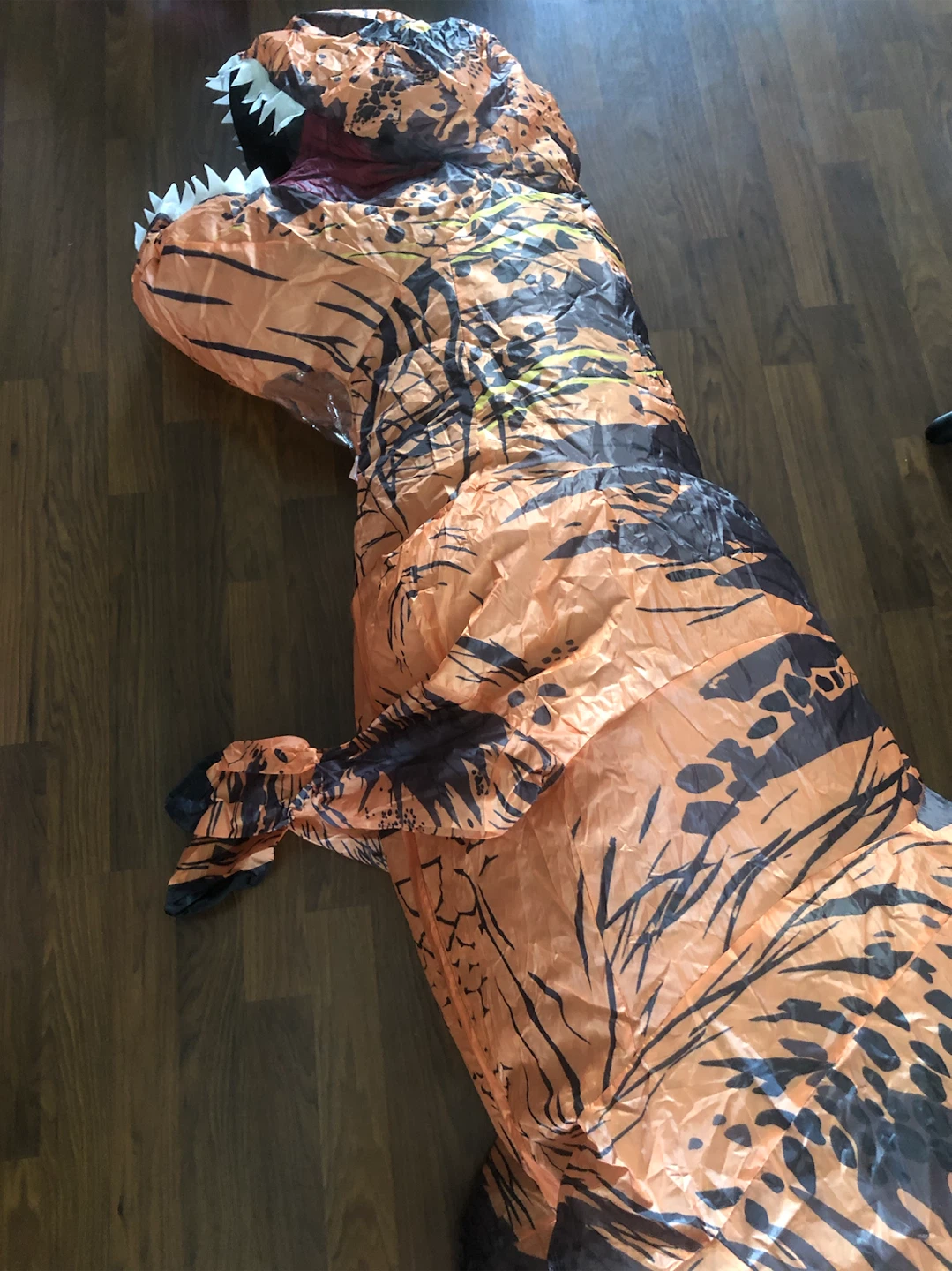 Inflatable T-Rex Dinosaur Costume