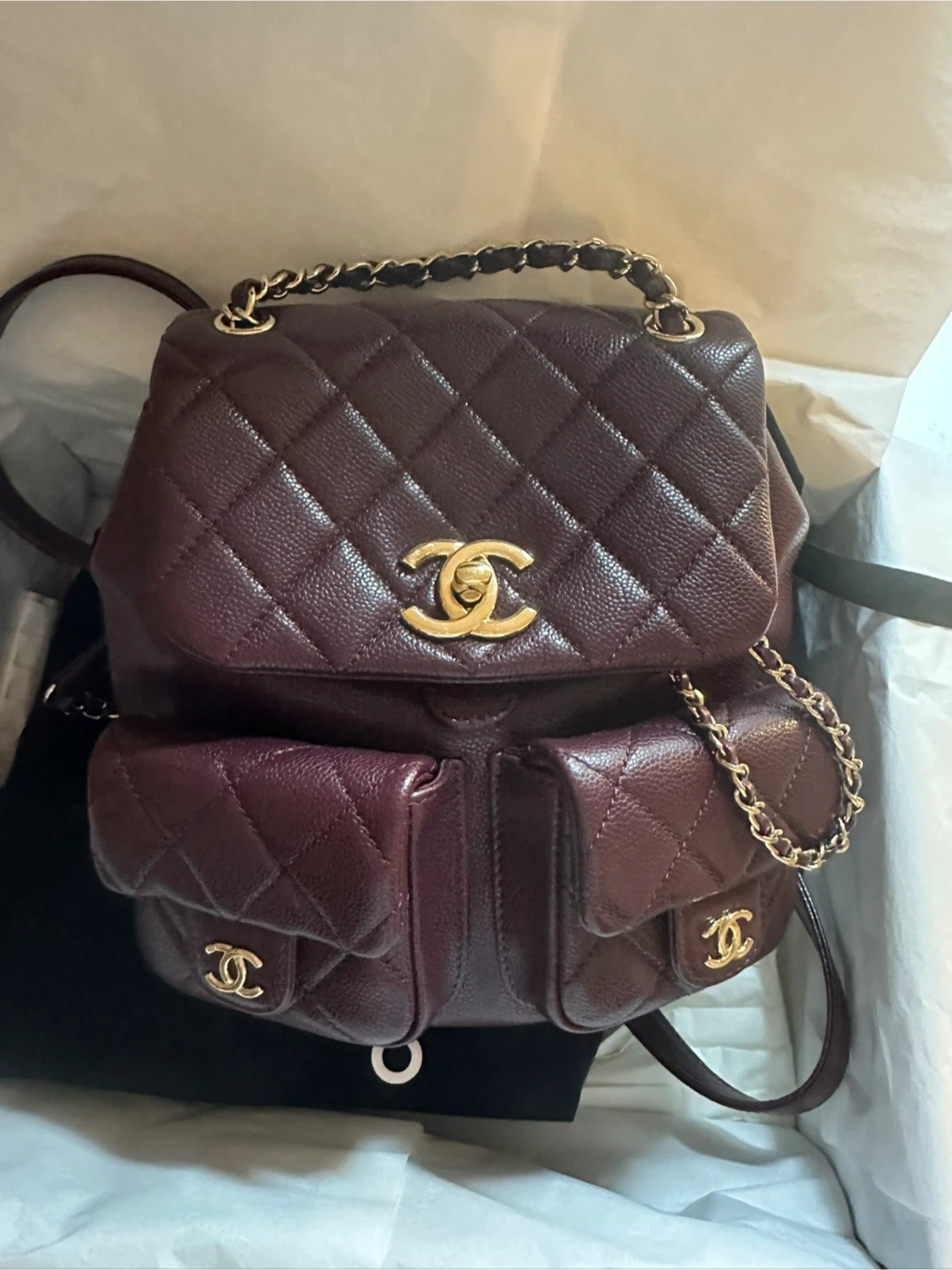 Chanel small duma backpack