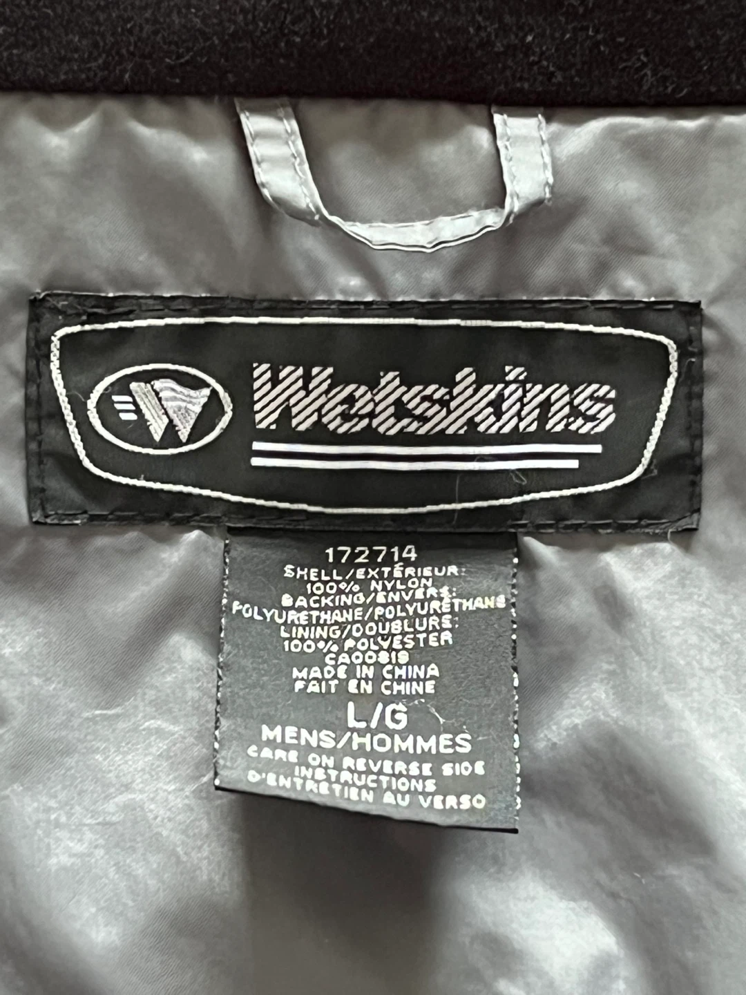 Wetskins Men's Grey Rain Jacket - photo 4