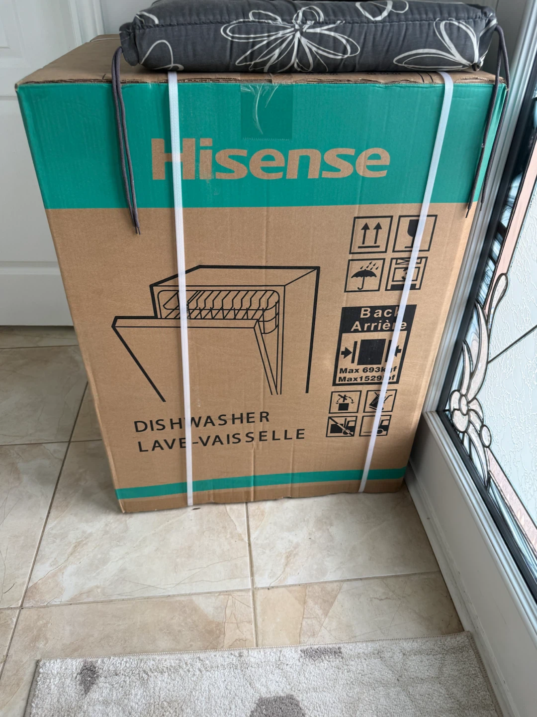 Hisense stainless steel dishwasher