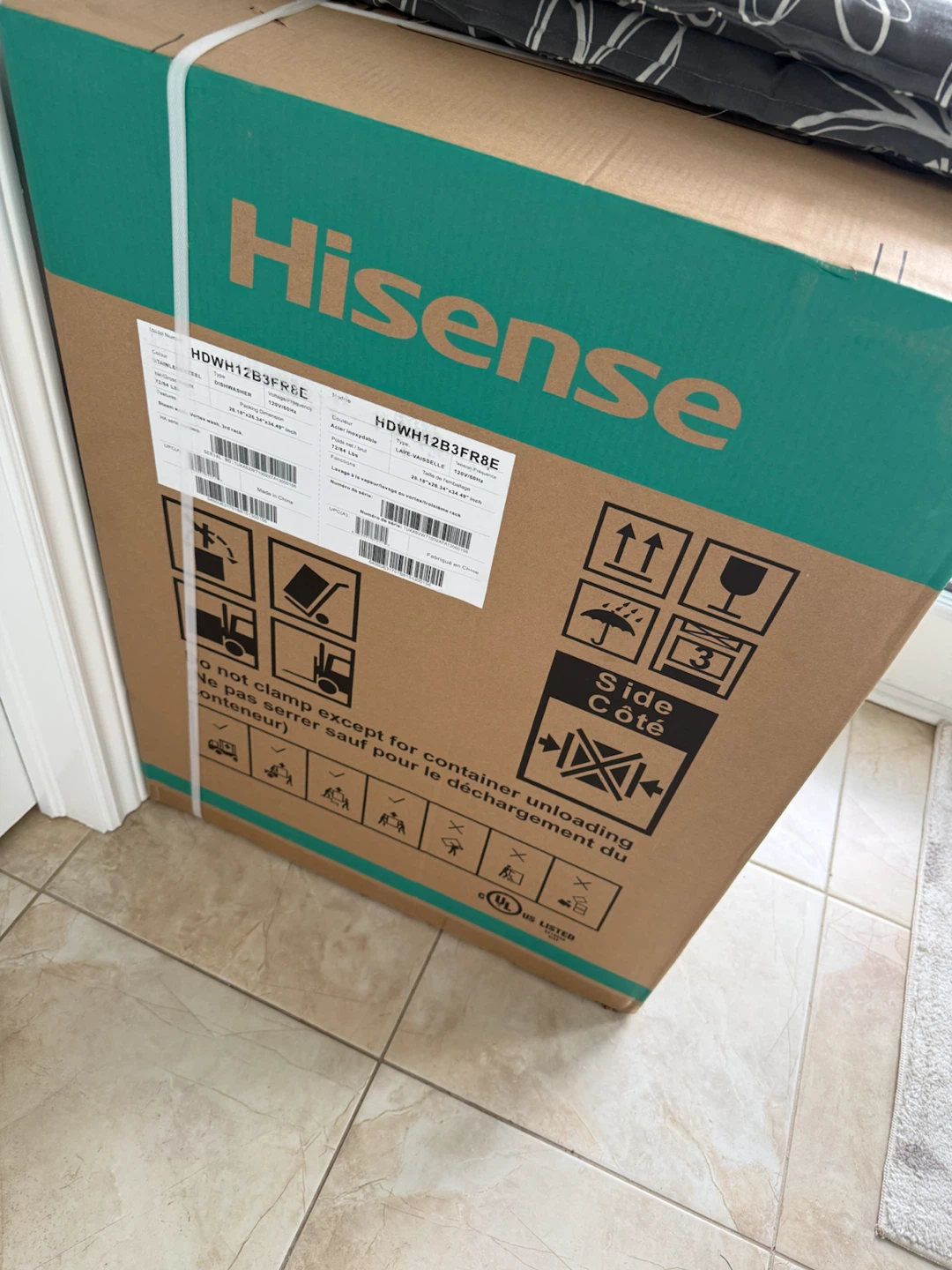 Hisense stainless steel dishwasher - photo 2