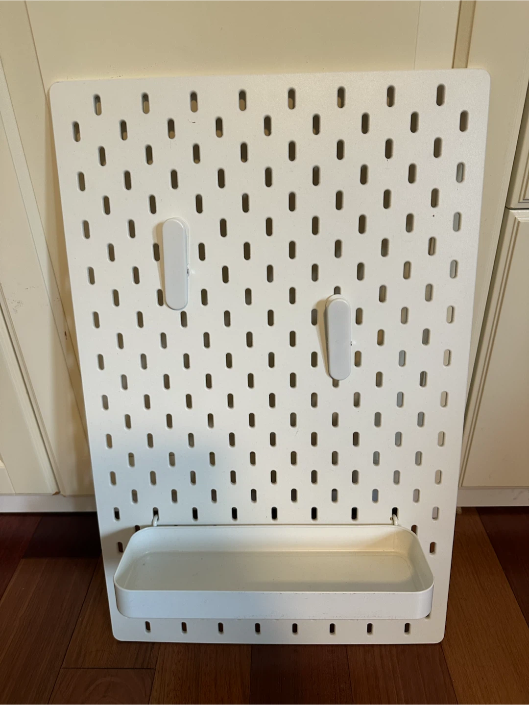 IKEA SKÅDIS Pegboard with Accessories – $10