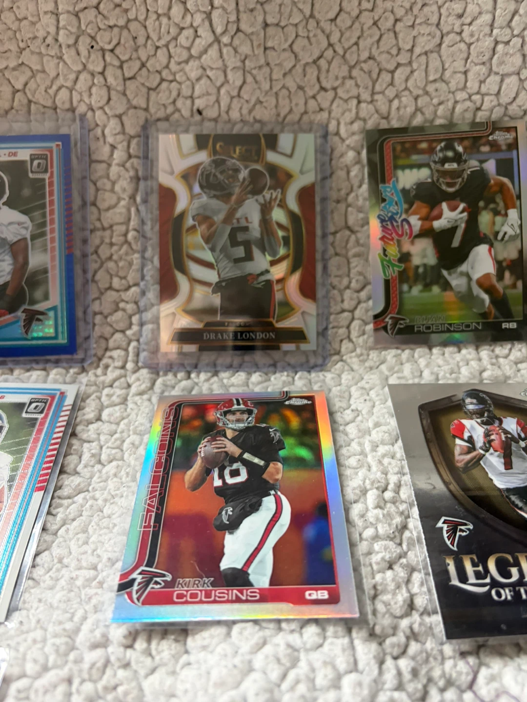 Atlanta Falcons Football Card Collection - photo 3